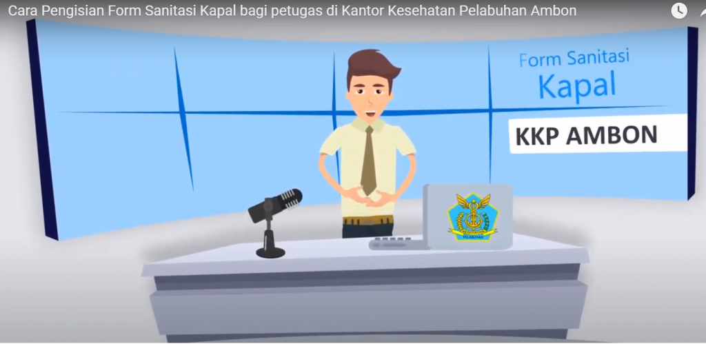 Uji Coba Penggunaan Tools Pengumpulan Data Pada Kegiatan Inspeksi Sanitasi dan Vektor pada Alat Angkut oleh petugas KKP Ambon