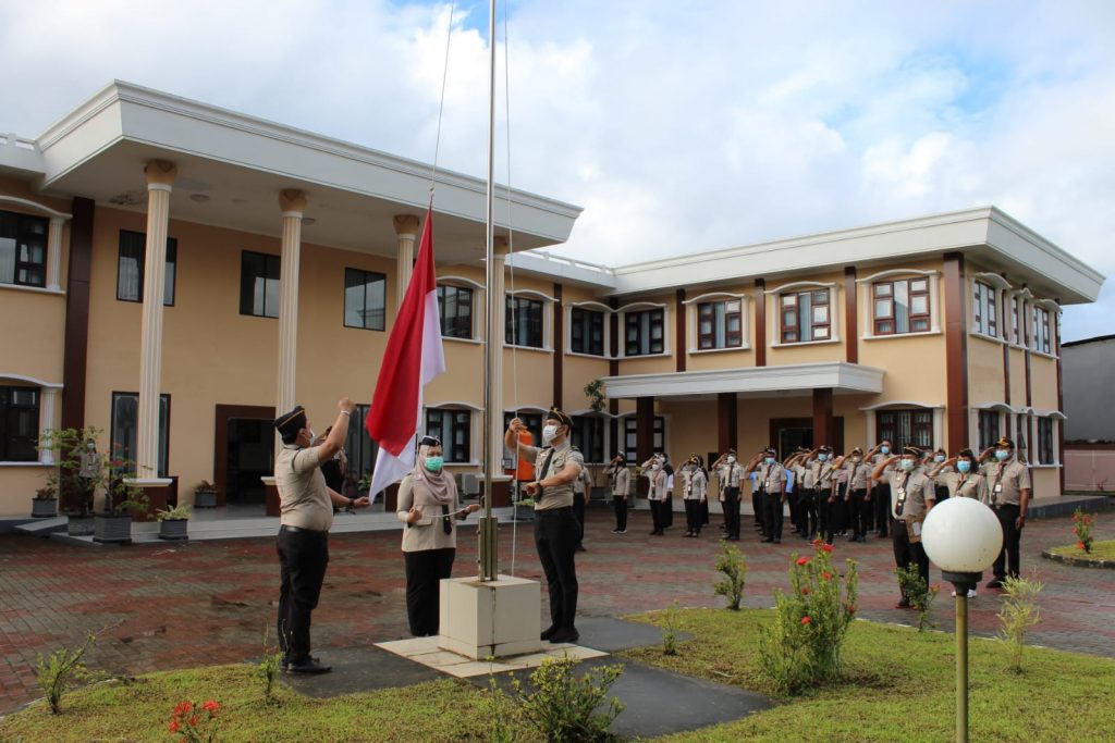 Pelaksanaan kegiatan APEL pagi Kantor Kesehatan Pelabuhan Ambon